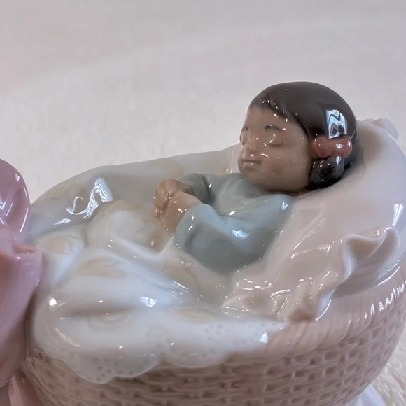 Lladro A New Treasure Girl Black Legacy